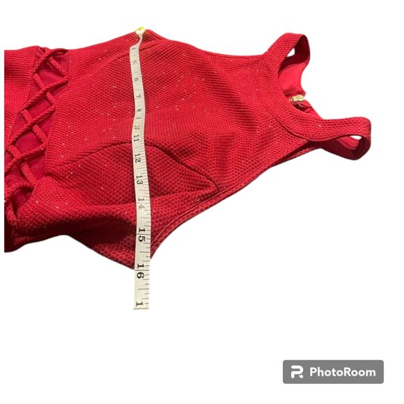 Emerald Sundae A-Line Flirty Sleeveless Mini Holiday Event Party Sequins… - Picture 3 of 15